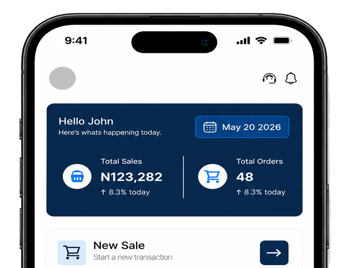 Smart POS App Interface
