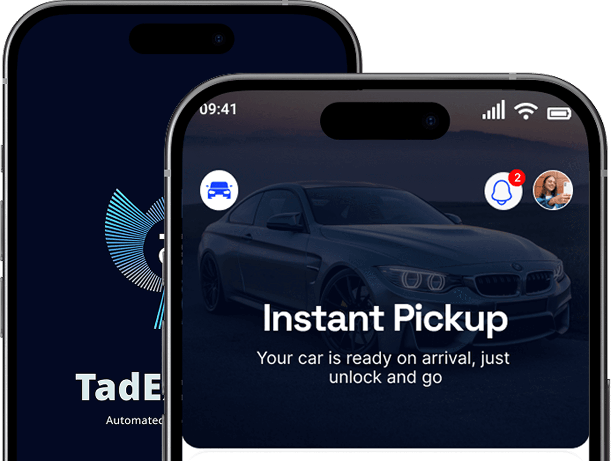 Car Renting App Interface