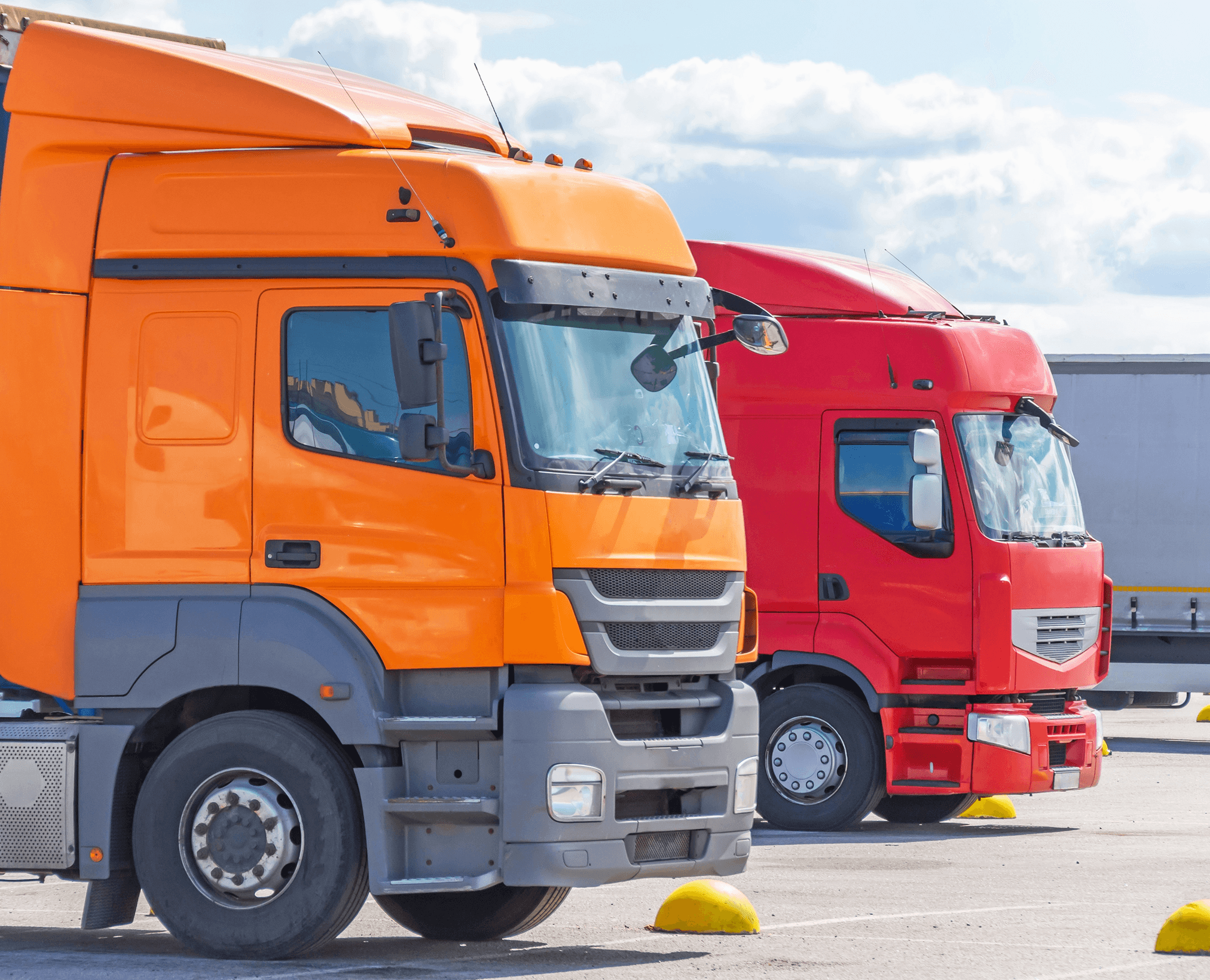 Delivery trucks